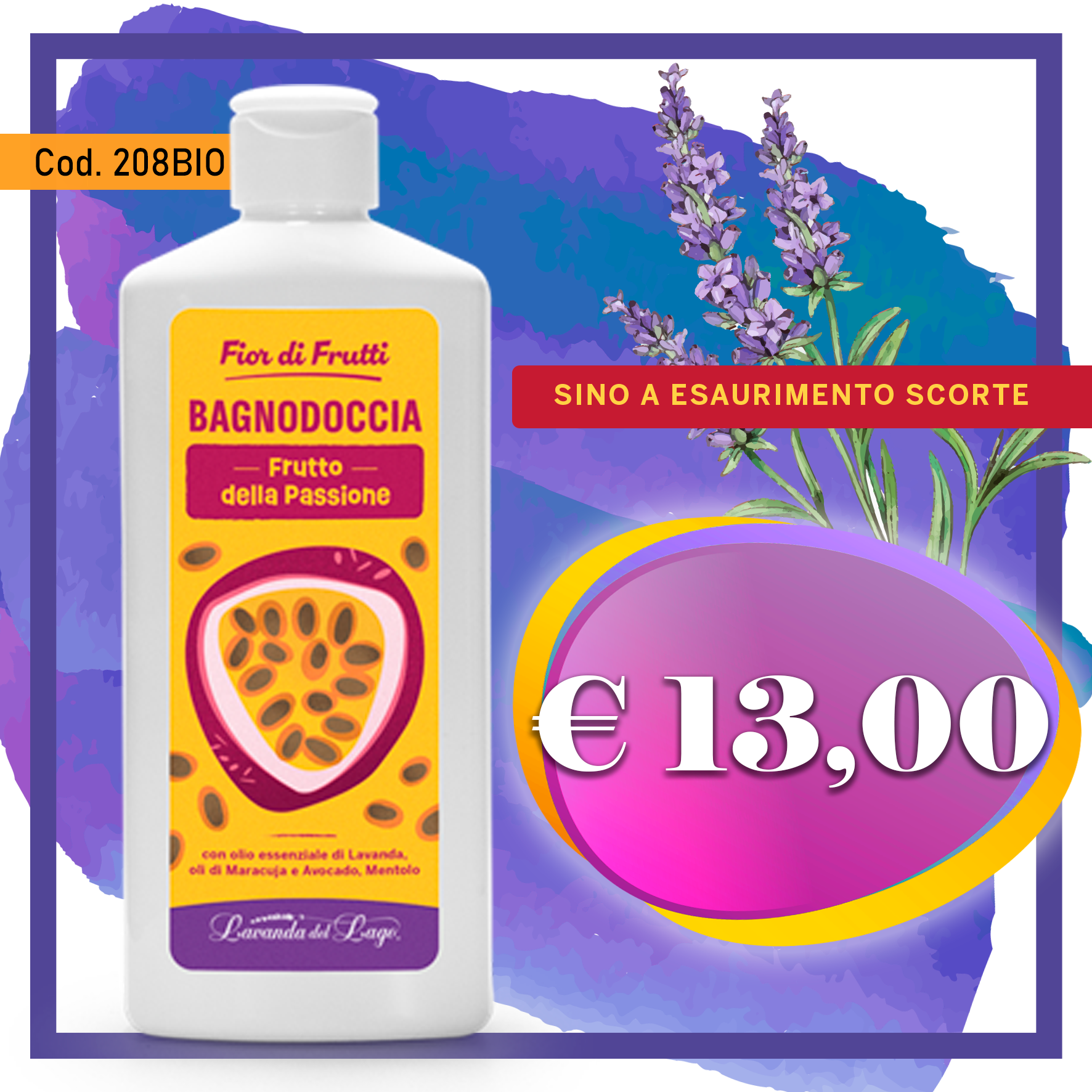 BAGNODOCCIA FRUTTO DELLA PASSIONE