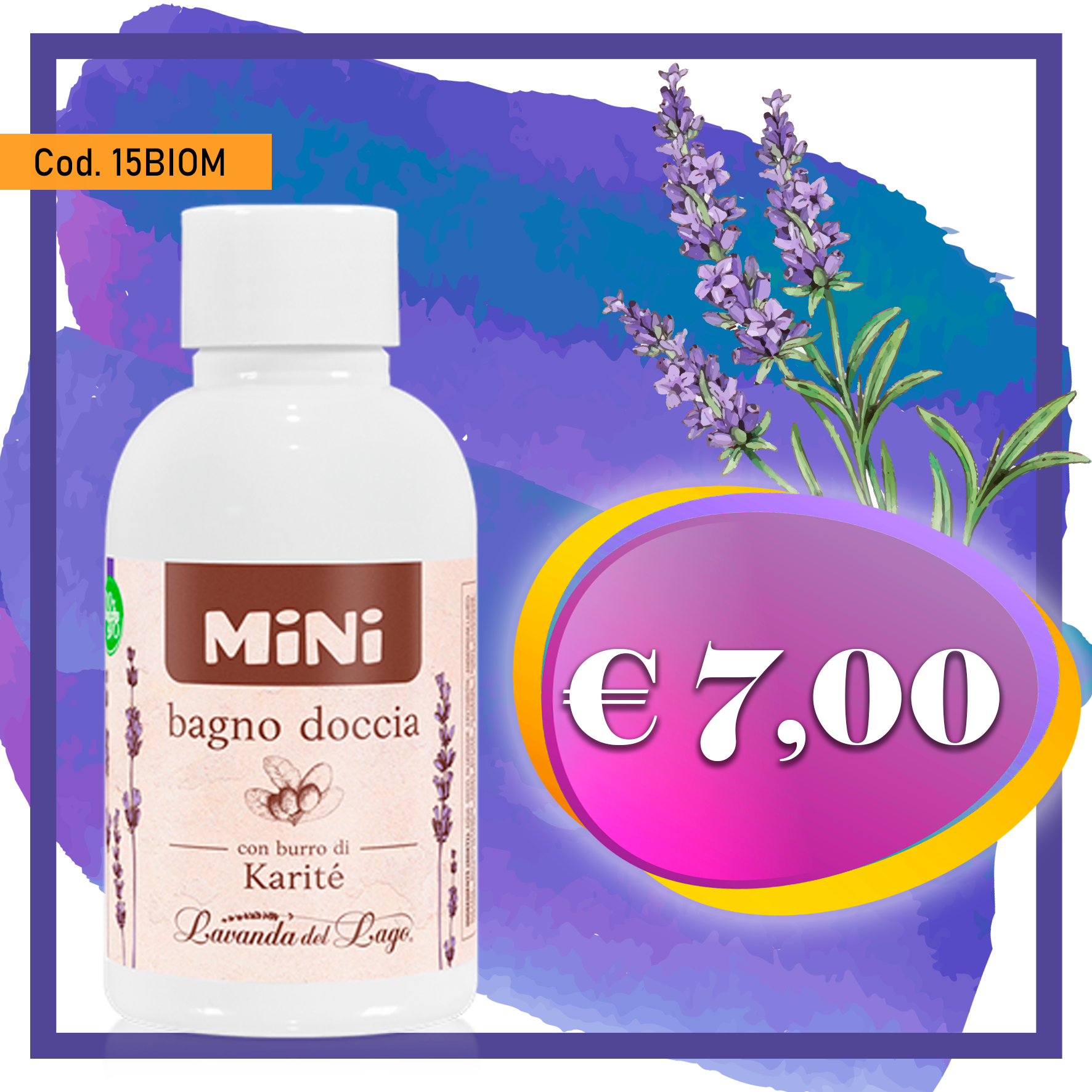 MINI BAGNO DOCCIA CON BURRO DI KARITÉ